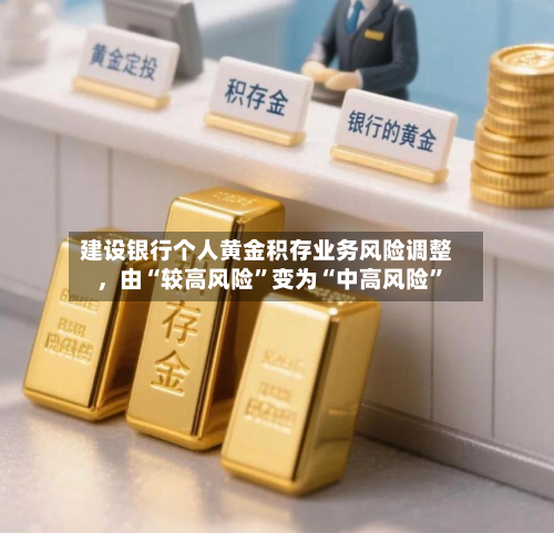 建设银行个人黄金积存业务风险调整，由“较高风险”变为“中高风险	”-第2张图片
