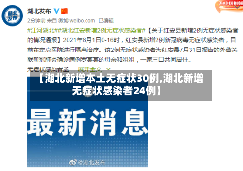 【湖北新增本土无症状30例,湖北新增无症状感染者24例】-第2张图片