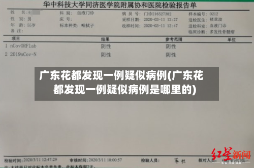 广东花都发现一例疑似病例(广东花都发现一例疑似病例是哪里的)