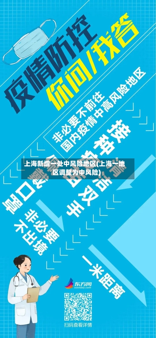 上海新增一处中风险地区(上海一地区调整为中风险)