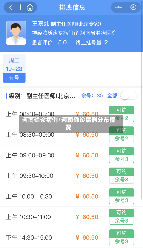 河南确诊病例/河南确诊病例分布情况