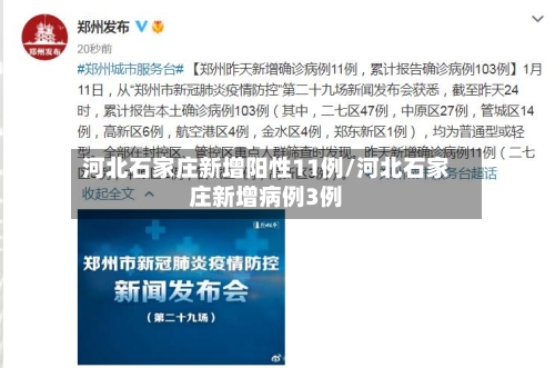 河北石家庄新增阳性11例/河北石家庄新增病例3例-第2张图片