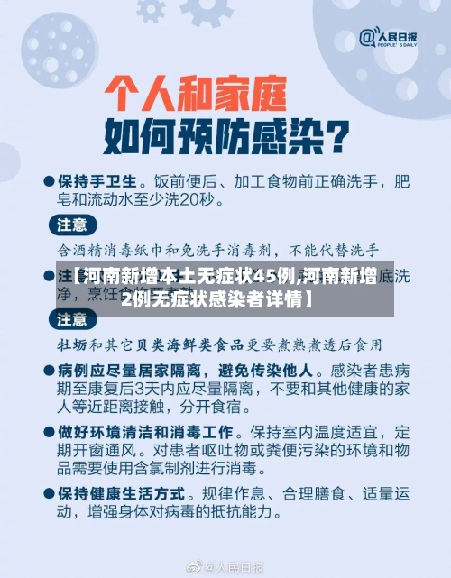 【河南新增本土无症状45例,河南新增2例无症状感染者详情】