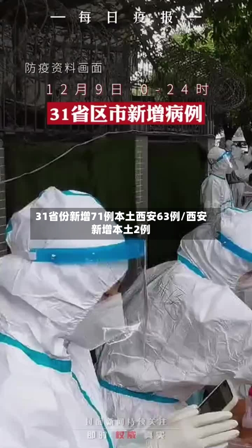 31省份新增71例本土西安63例/西安新增本土2例