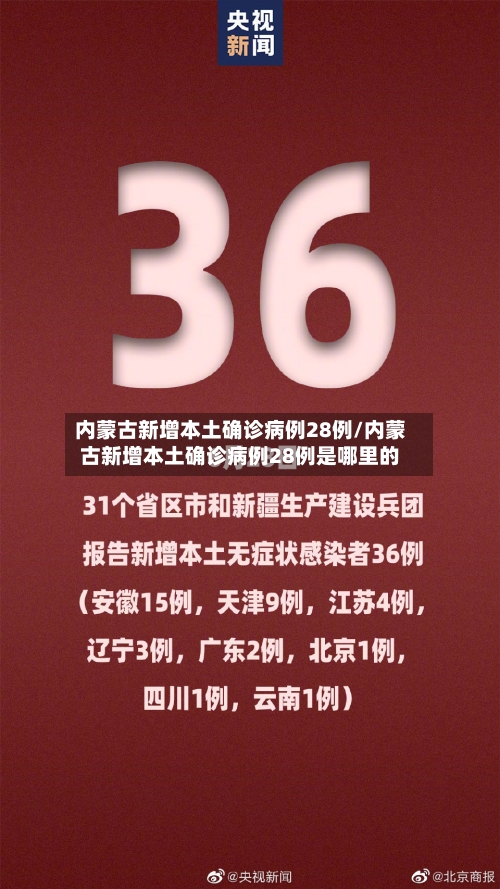 内蒙古新增本土确诊病例28例/内蒙古新增本土确诊病例28例是哪里的