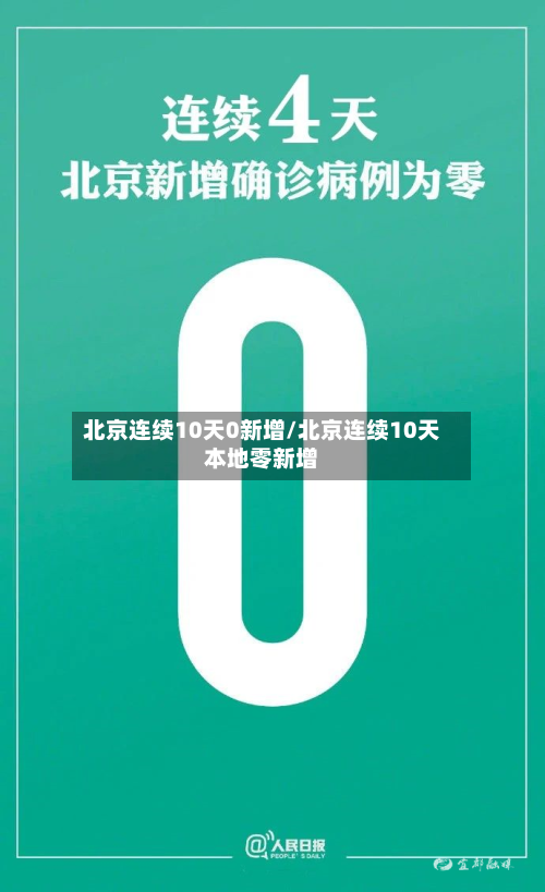 北京连续10天0新增/北京连续10天本地零新增