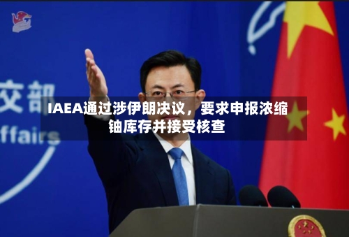 IAEA通过涉伊朗决议，要求申报浓缩铀库存并接受核查-第3张图片