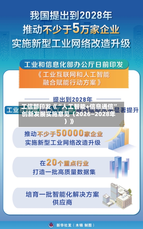 工信部印发《“人工智能+信息通信”创新发展实施意见（2026―2028年）》-第3张图片