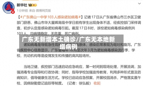 广东无新增本土确诊/广东无本地新增病例-第2张图片