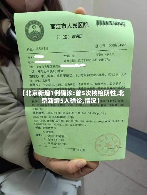 【北京新增1例确诊:曾5次核检阴性,北京新增5人确诊,情况】-第2张图片