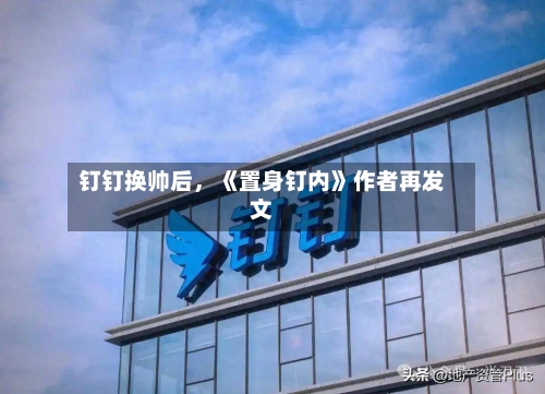 钉钉换帅后，《置身钉内》作者再发文-第3张图片