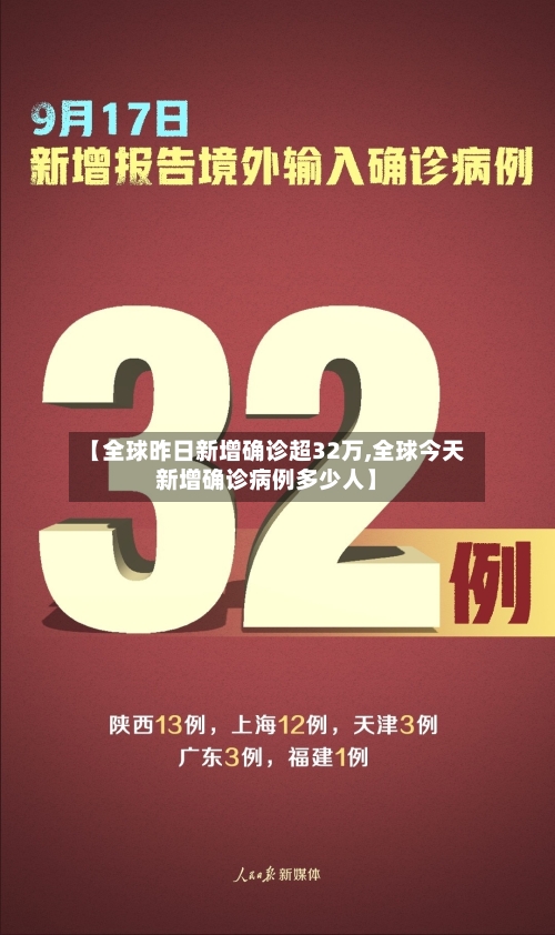 【全球昨日新增确诊超32万,全球今天新增确诊病例多少人】-第3张图片